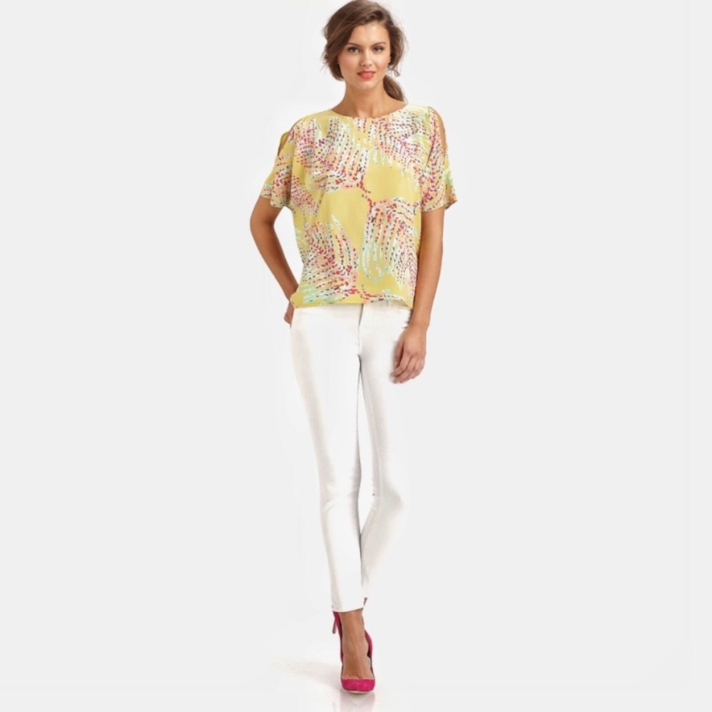 Lilly Pulitzer Silk Trace Top